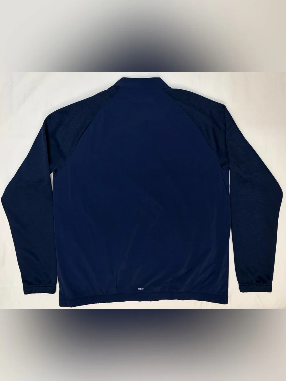 NWOT adidas Men’s Snap-Front Cardigan Sweater in Navy Blue